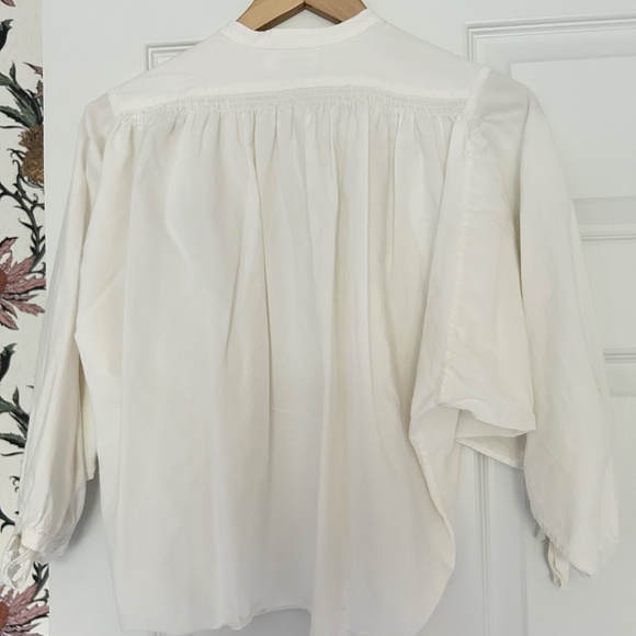 Doen Jane Blouse in Salt XS - Picture 6 of 8